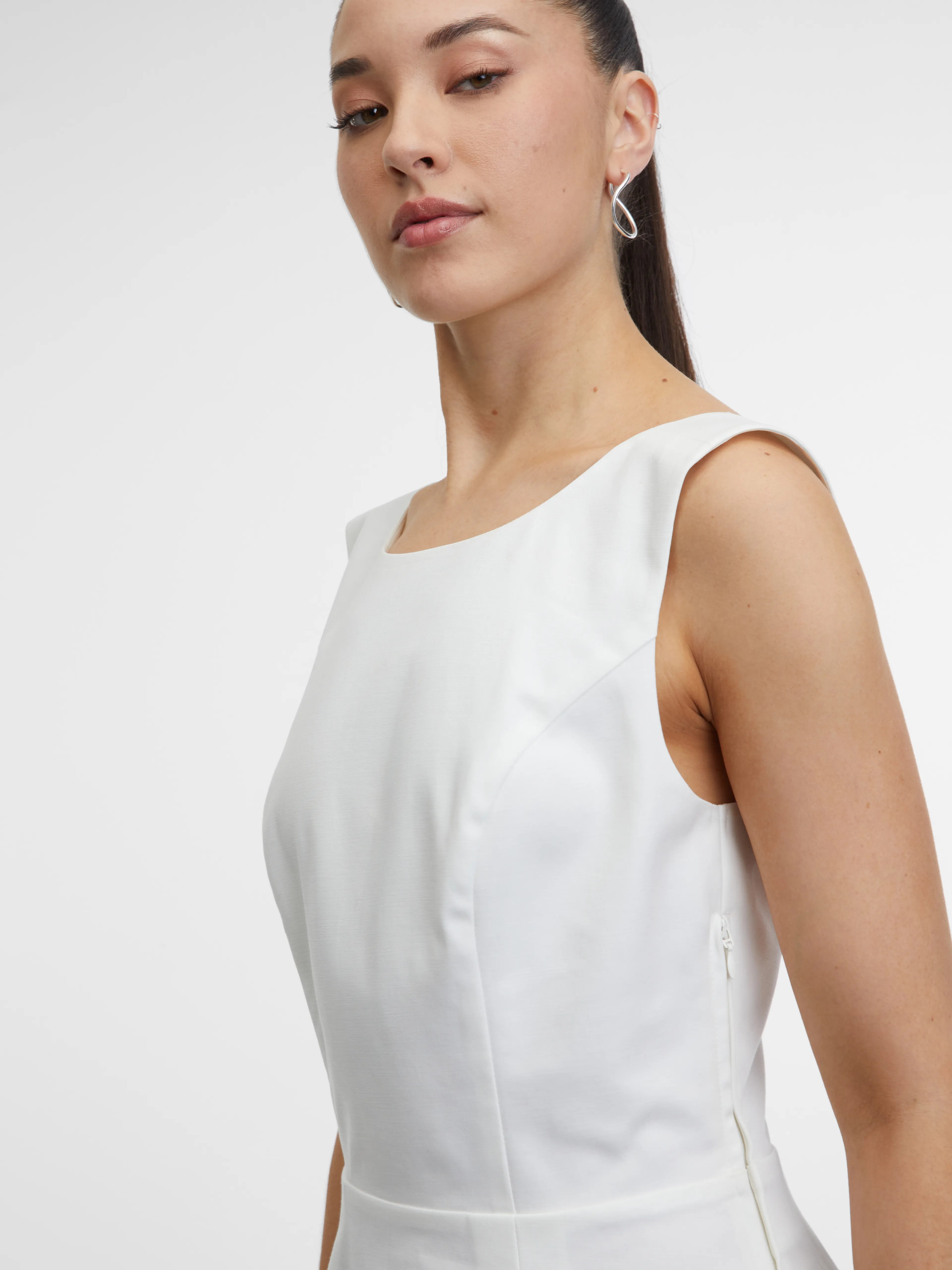 Weißes Damenkleid ORSAY