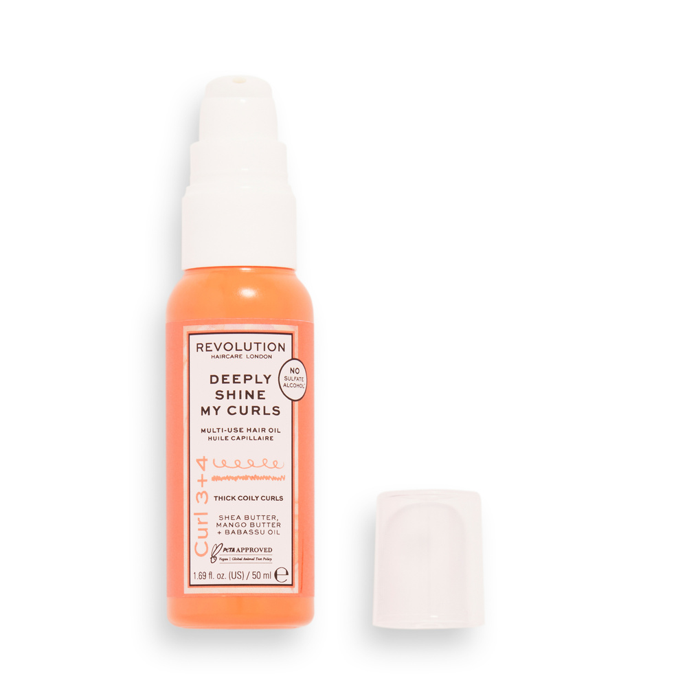 revolution hair Revolution Haircare Shine My Curls Multi-use Oil Huile