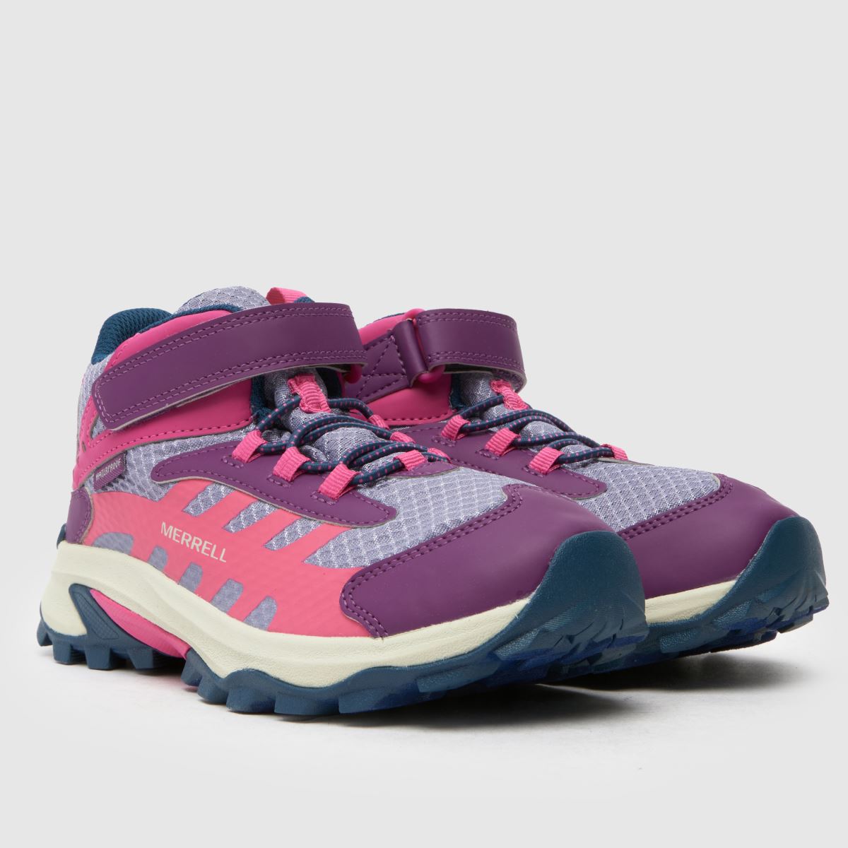 Merrell Purple Moab Speed Mid 2 flickor/ungdomsskor
