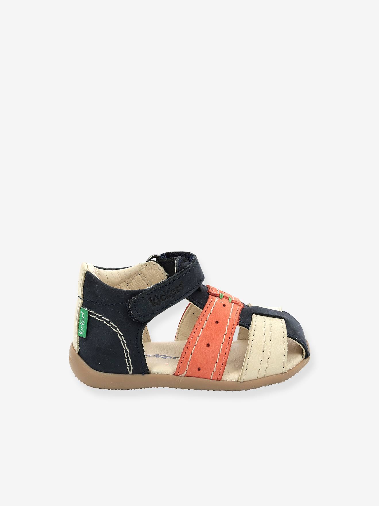 Kickers Baby Sandalen BIGBAZAR-2 ICONIQUE BIBOO KICKERS - marine/rot