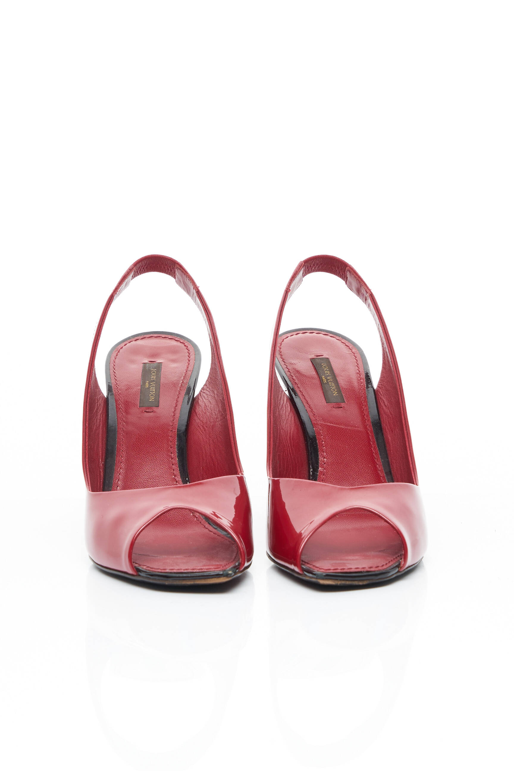 Louis Vuitton Sandales Nu Pieds Femme couleur rouge
