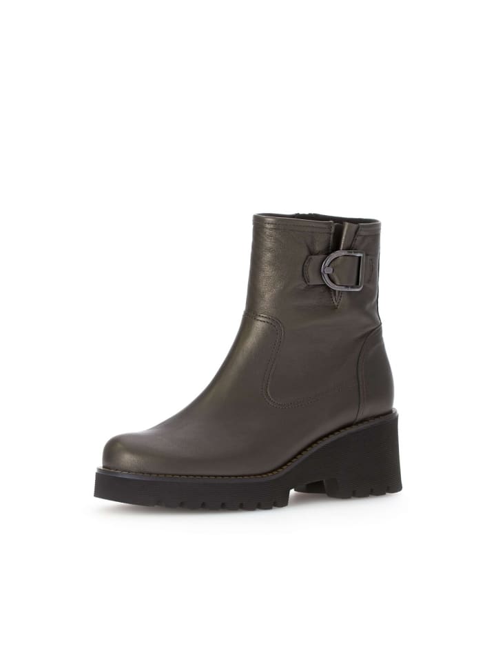 Gabor Comfort Plateau Stiefeletten in grün günstig kaufen