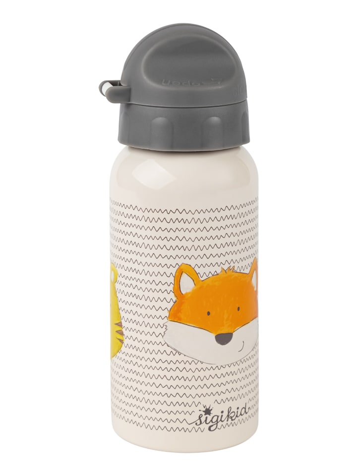 Sigikid Kindergarten-Set Trinkflasche & Brotdose in Blau/Beige Tiger günstig kaufen onesize