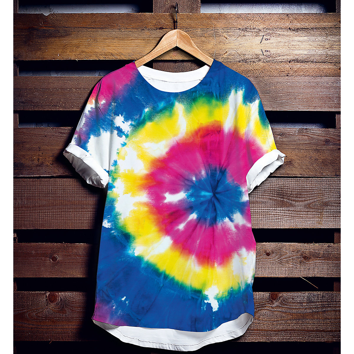Fashion-Spray Tie Dye Style Textilsprühfarbe, 3 x 100 ml