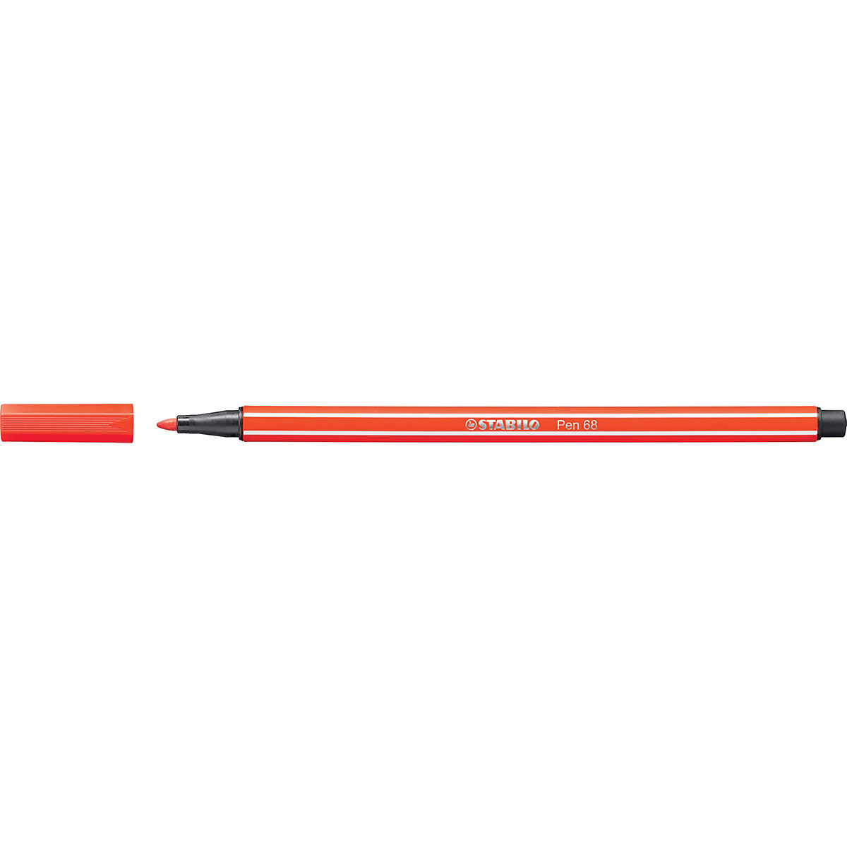 Pen 68 Premium-Filzmaler hellrot, Strichstärke: 1 mm
