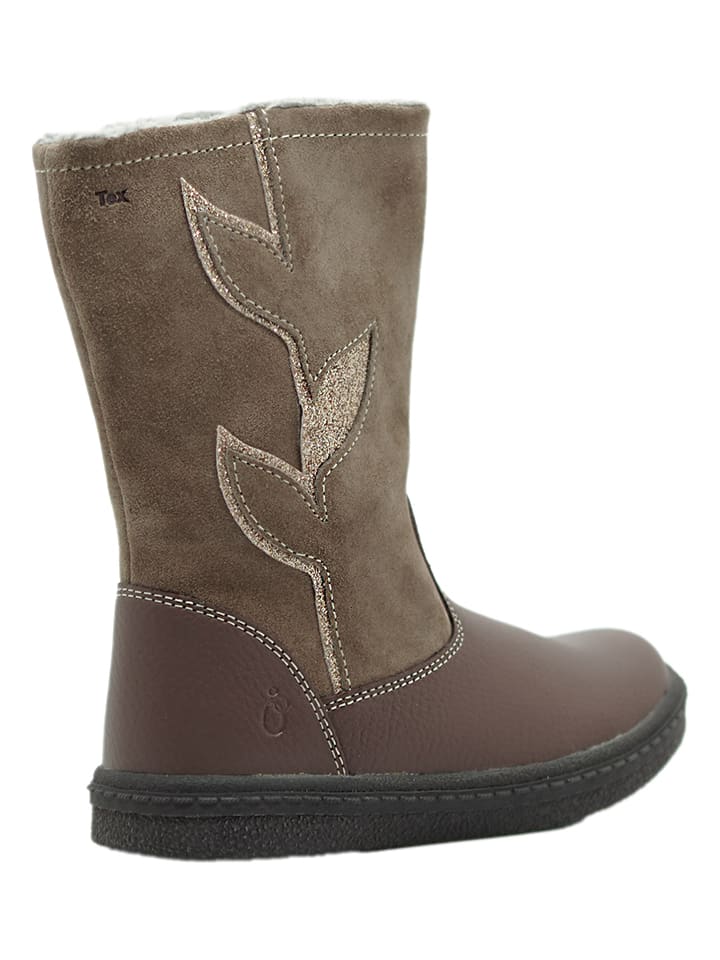 lamino Leder-Boots in Mauve günstig kaufen