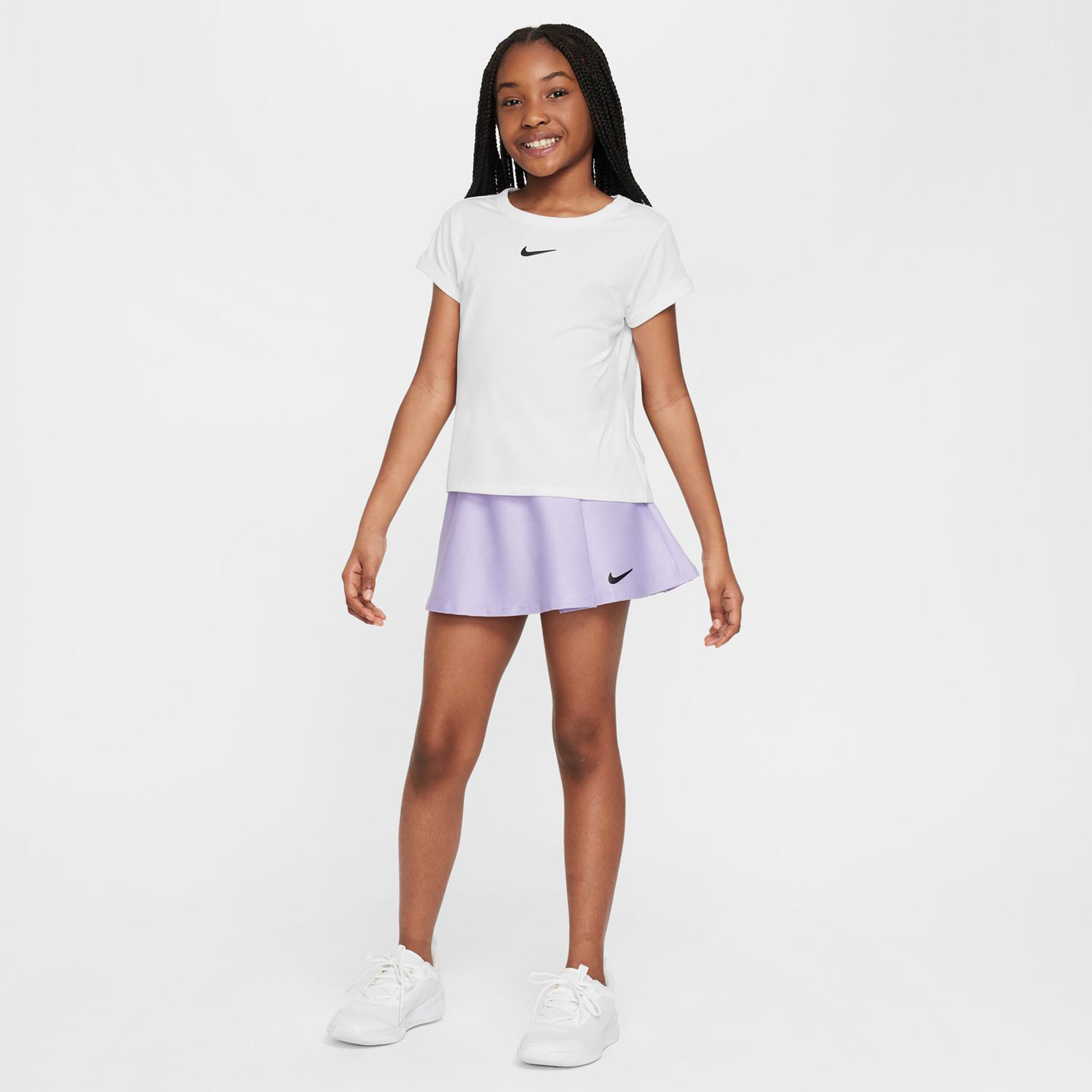 Dri-Fit Victory Big Kids Flouncy Rock Mädchen - Flieder