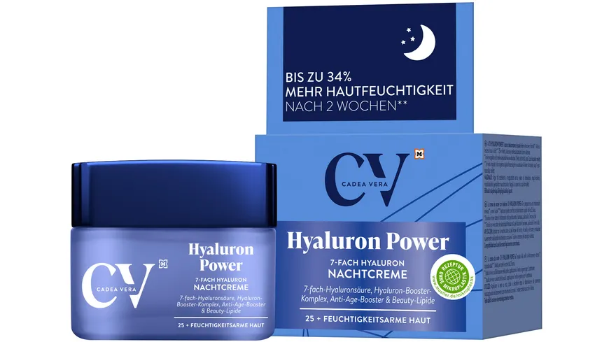 CV Hyaluron Power 7-Fach Hyaluron Nachtcreme 50 ml