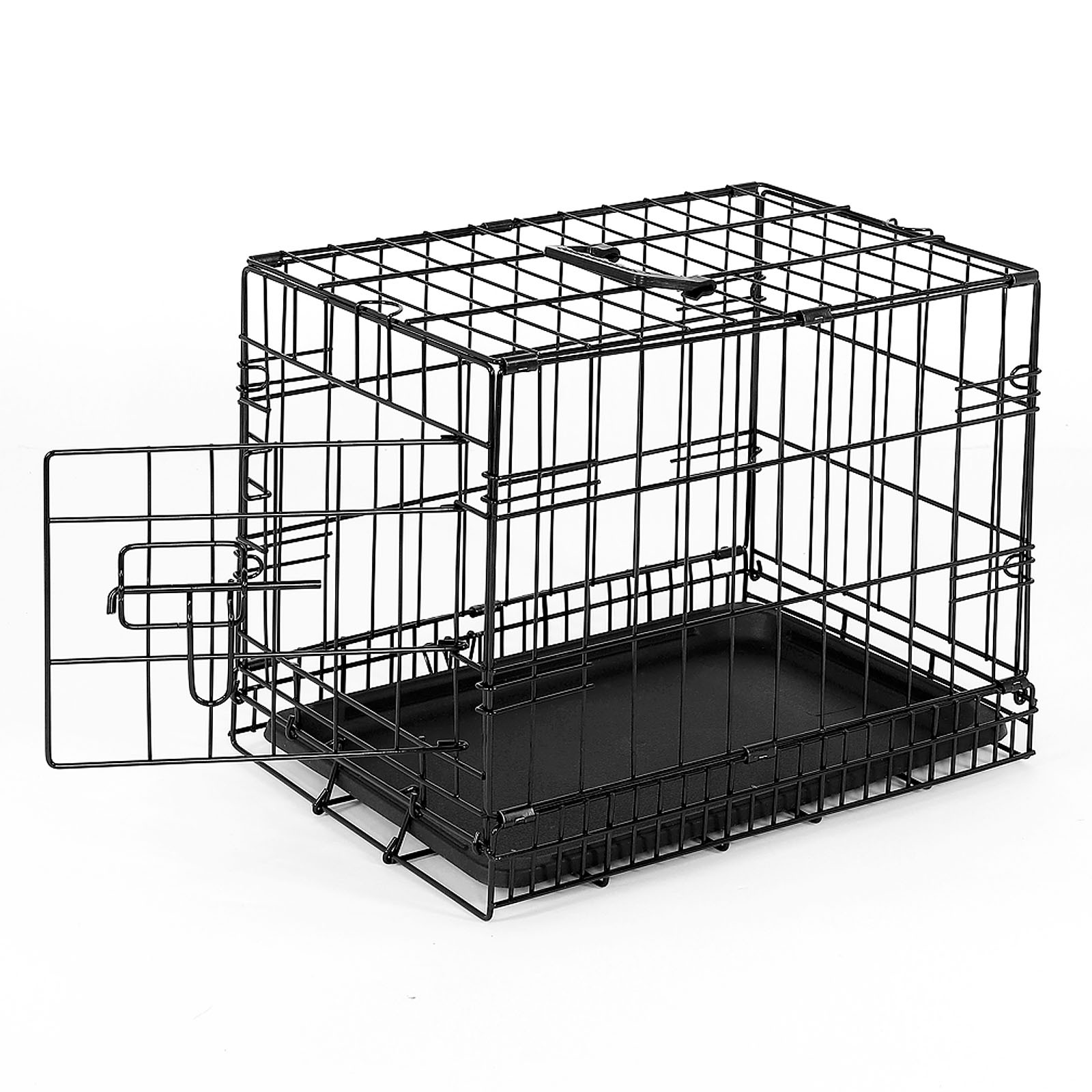Lionto Transportboxen & Gitterboxen Lionto Hundetransportkäfig Tiertransportbox Hundebox Größe (S) 45x31x36 cm S