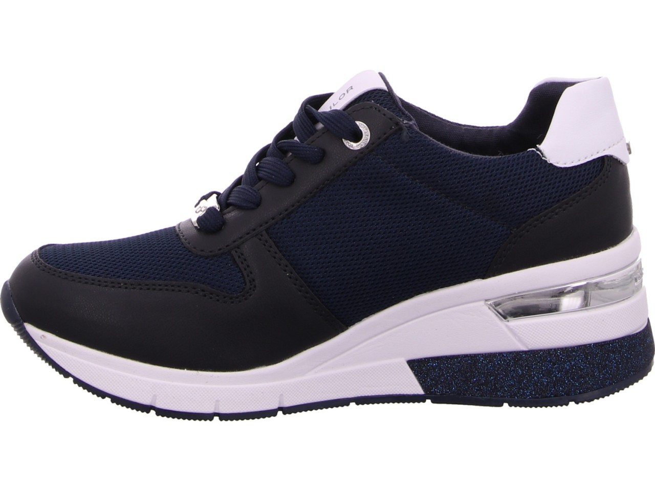 SUPREMO Freizeit Schnürer blau