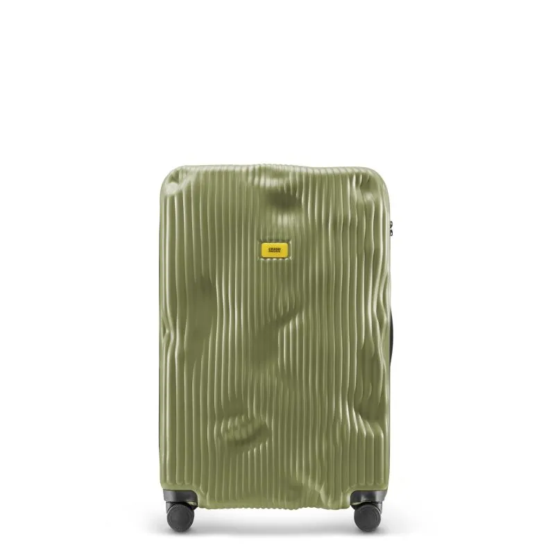 Crash Baggage Stripe Trolley L (79 cm) - Olive
