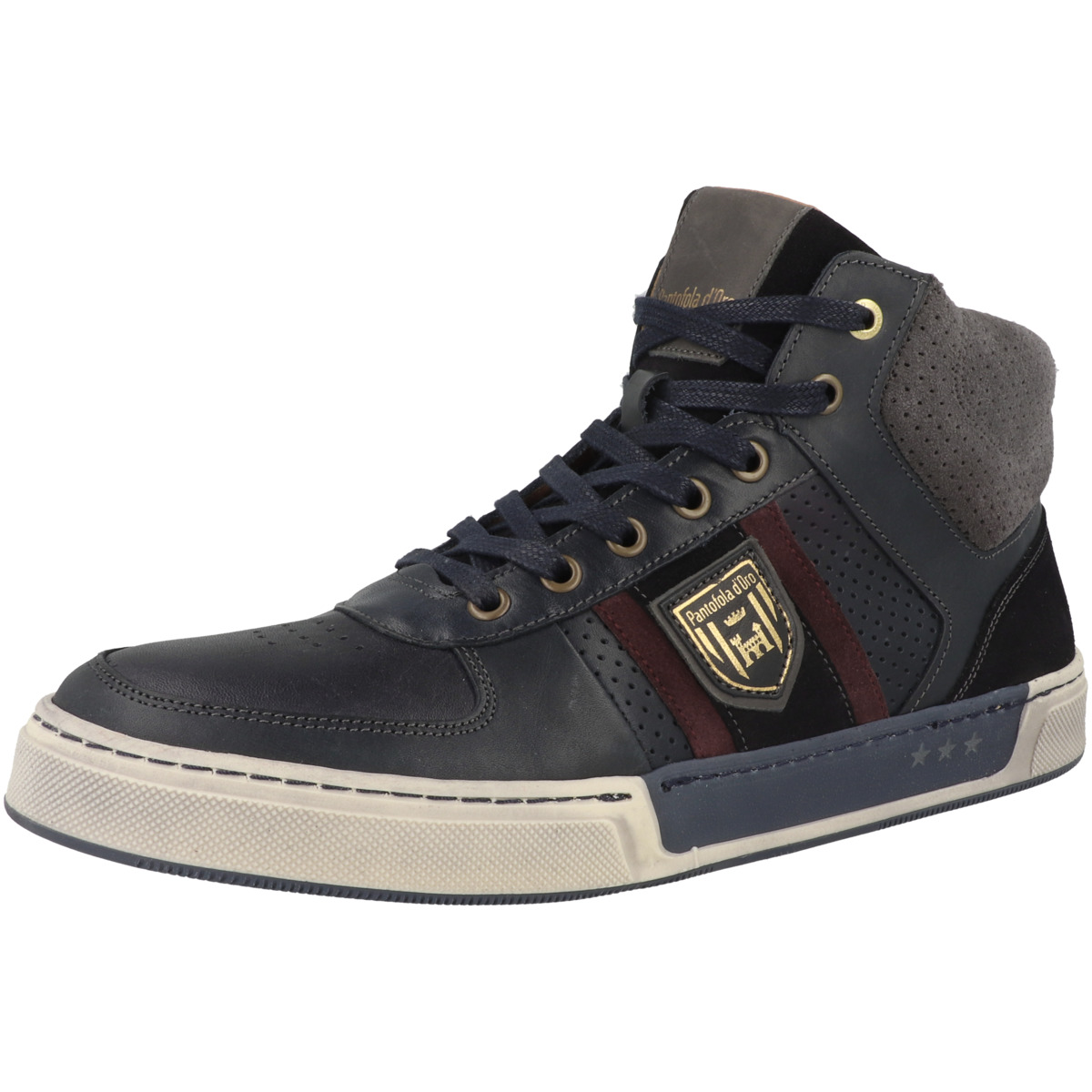 Pantofola d Oro Frederico Uomo Mid Sneaker mid dunkelblau