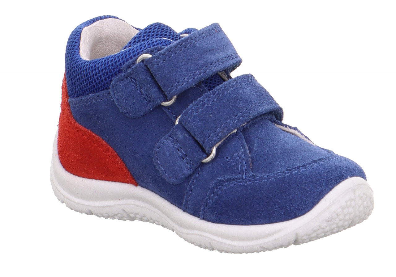 UNIVERSE - Blau/RotSneaker low mit Klettverschluss