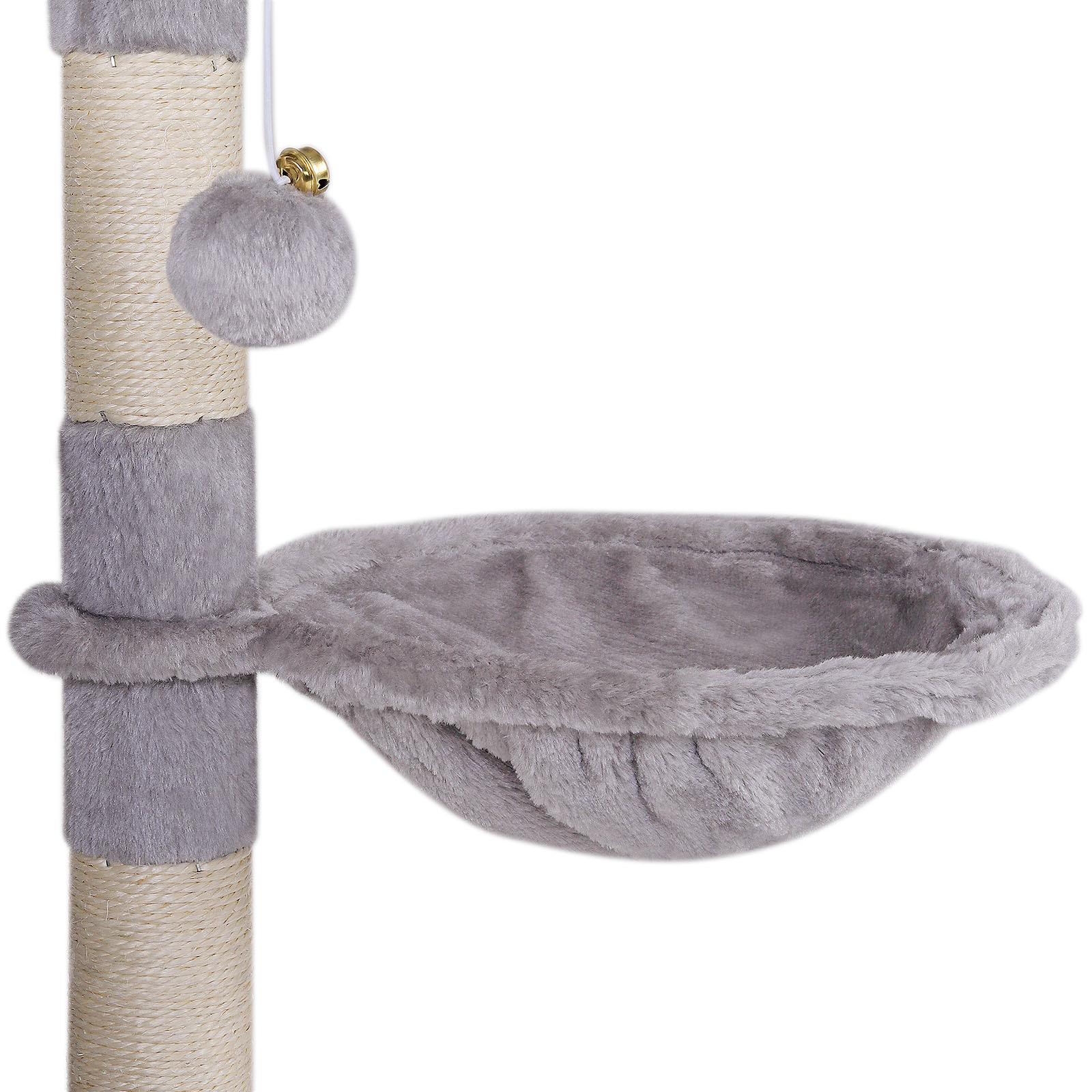 Lionto Kratzbäume Lionto Kratzbaum 70 cm hellgrau