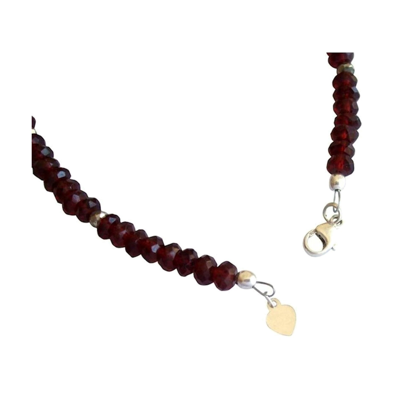 Armband 'Granat - Facettiert'