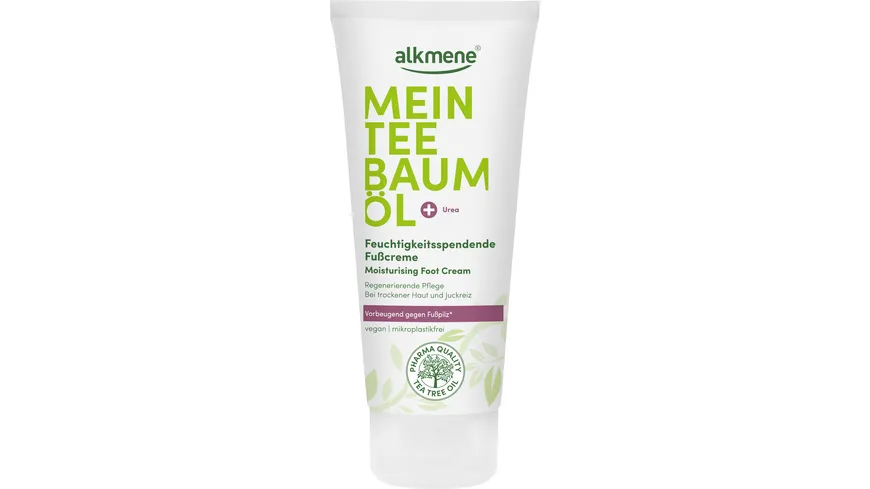 Alkmene Fußcreme Teebaumöl + Urea 100 ml