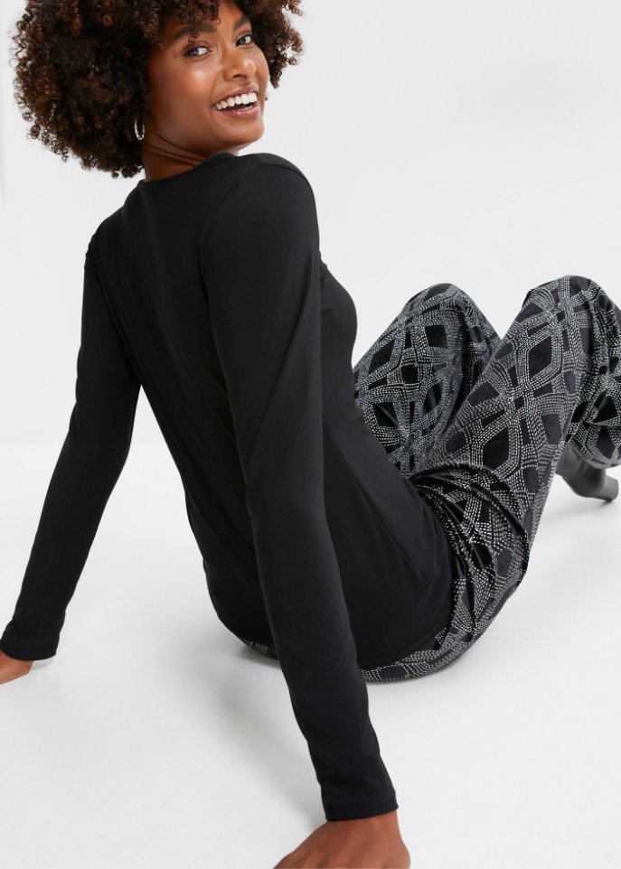 Langarmshirt mit Cut-Outs