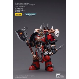 Warhammer 40k Actionfigur: Chaos Space Marines - Red Corsairs Exalted Champion Gotor the Blade