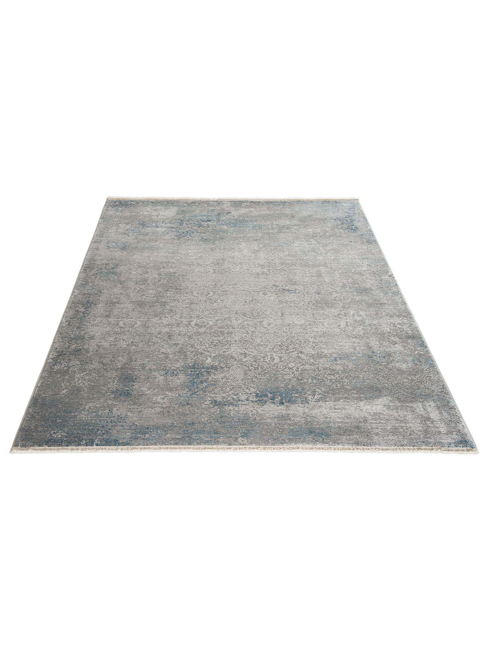 Ilias Vintage-Teppich, Vintage Blau