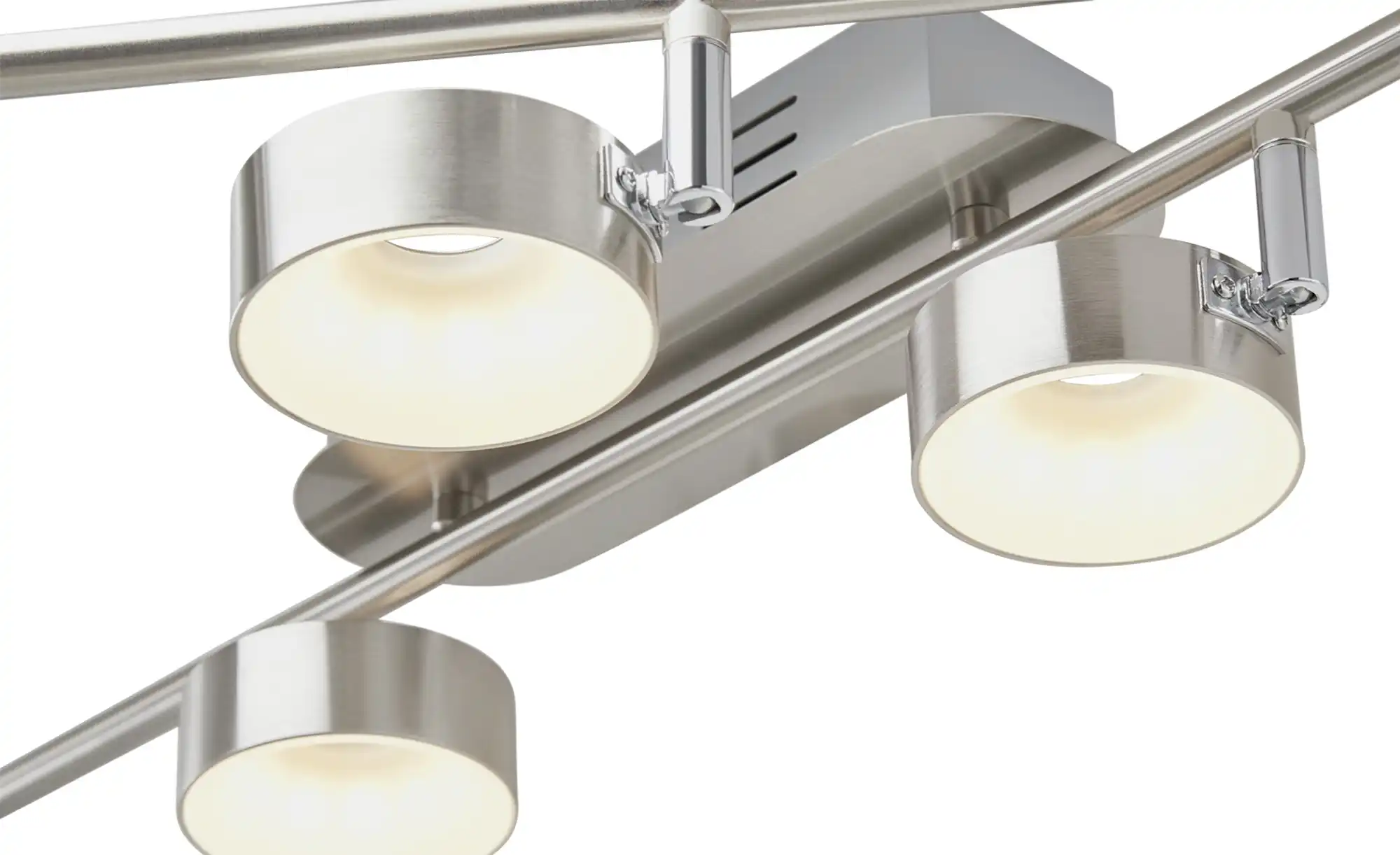 KHG LED-Spot, 6-flammig, Nickel matt