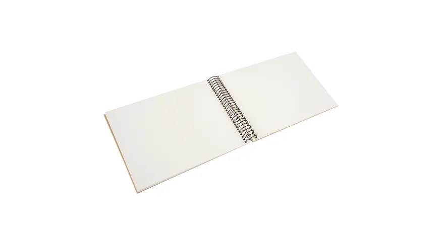 goldbuch Spiralalbum Bella Vista Beige 24x17 cm mit 40 weiße Seiten