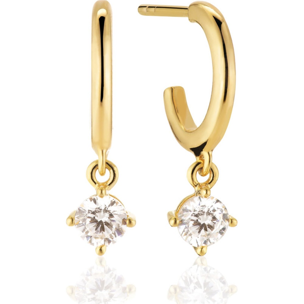 Sif Jakobs Jewellery Créoles 925 Argent Boucles d'oreilles