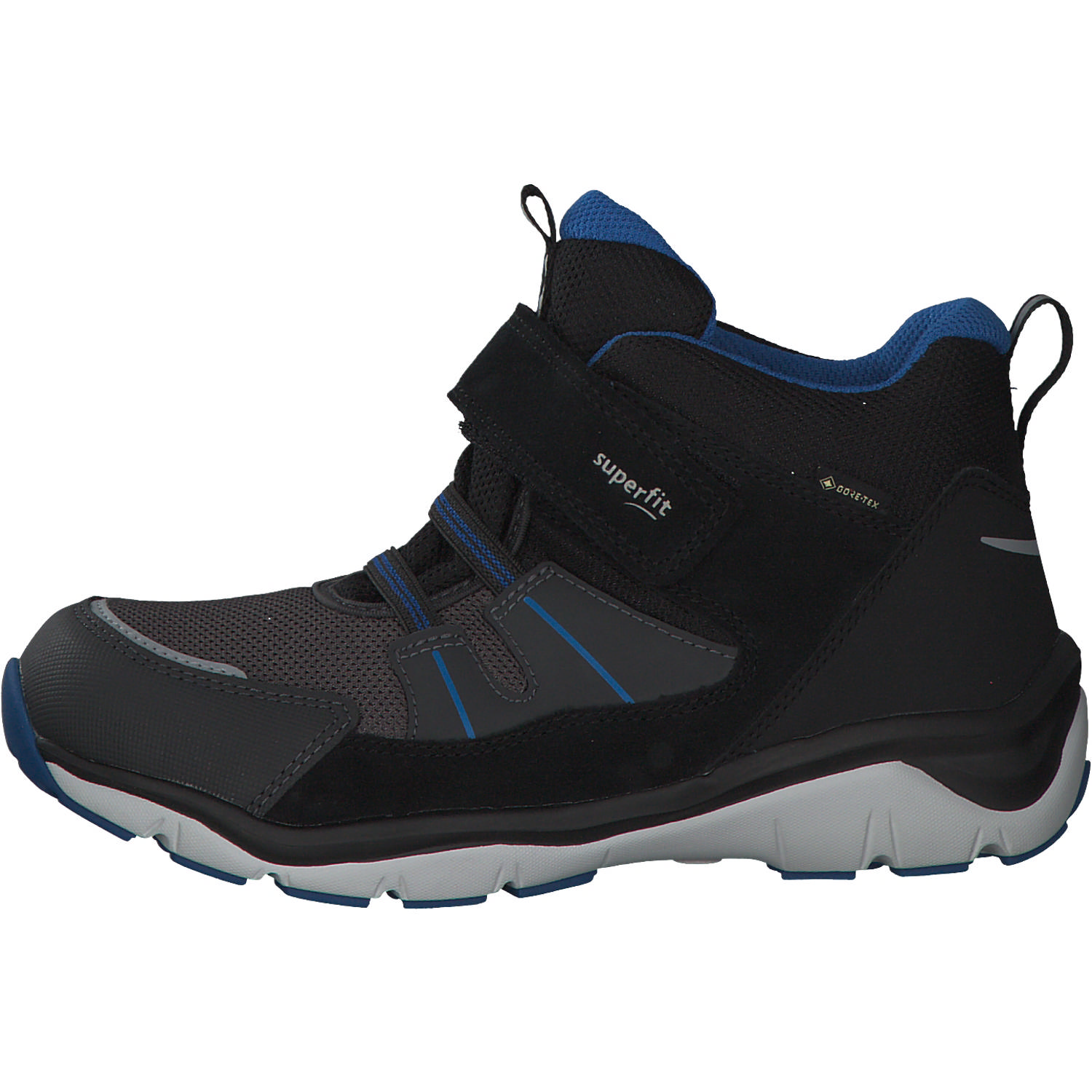 Superfit SPORT5 00247, Stiefeletten (Kinder), Kinder, Schwarz Blau