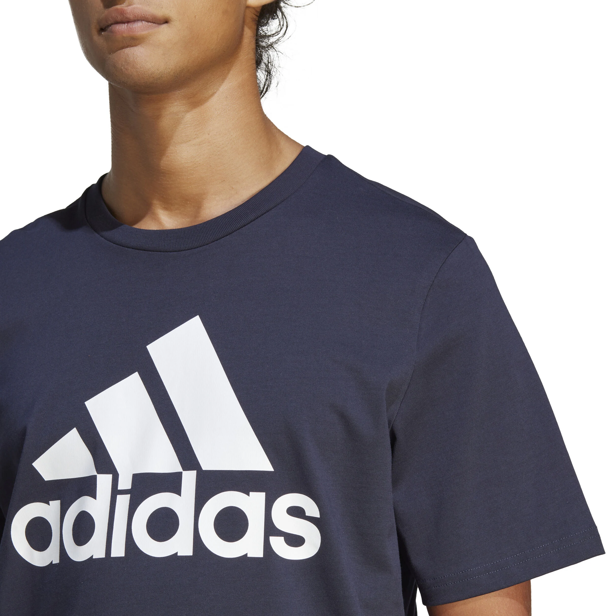 Big Logo T-Shirt Herren - Schwarz, Weiß