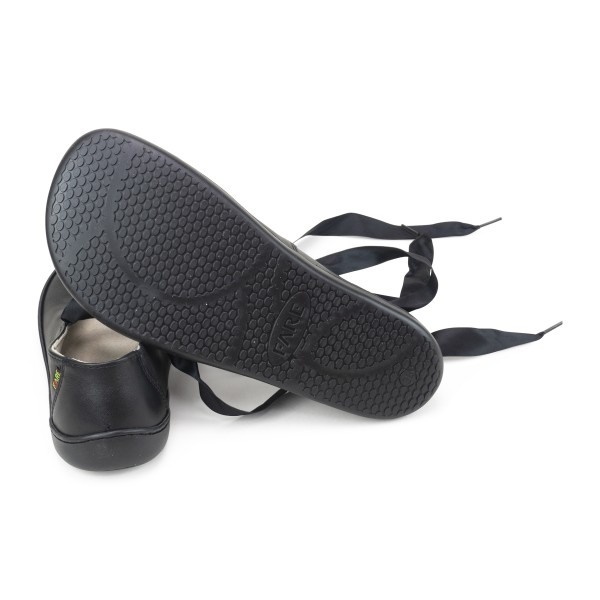 Fare Bare |vA ~ Leder Ballerina ~ Schwarz