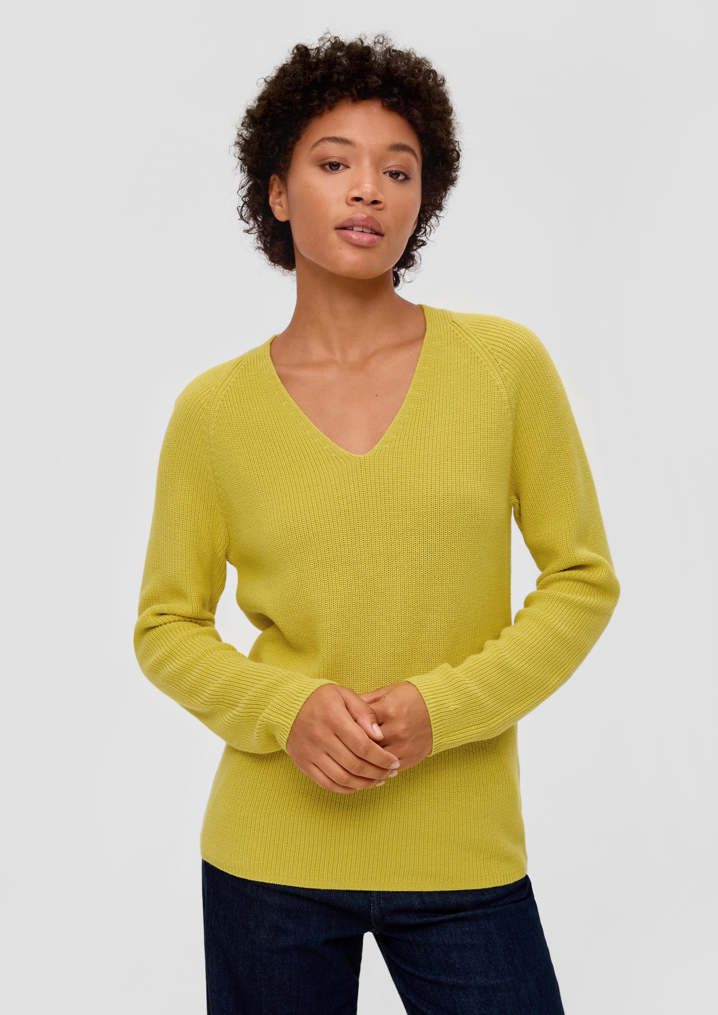 Strickpullover mit Rippelementen  2138226-1494