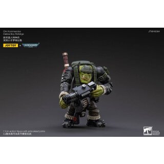 Warhammer 40k Actionfigur 1/18 Ork Kommandos Dakka Boy Rotbilge 13 cm