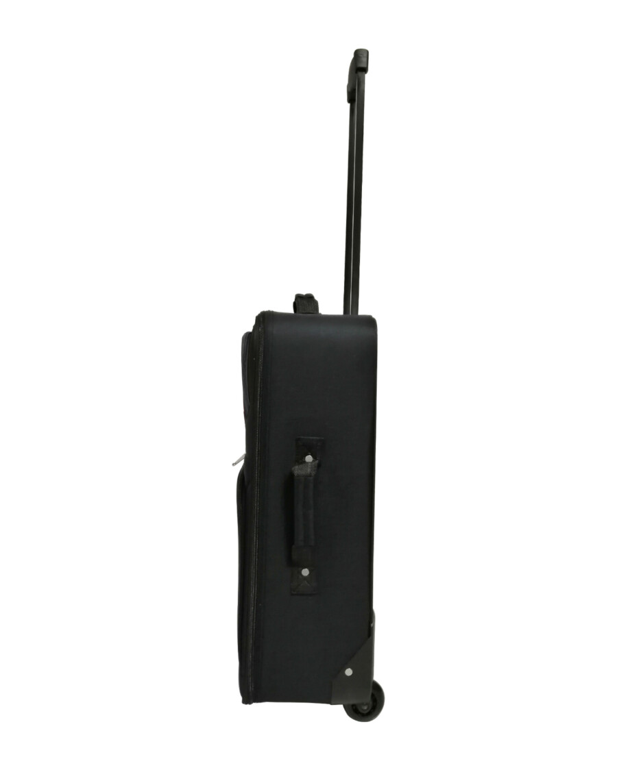 Schwarzer Stoffkoffer