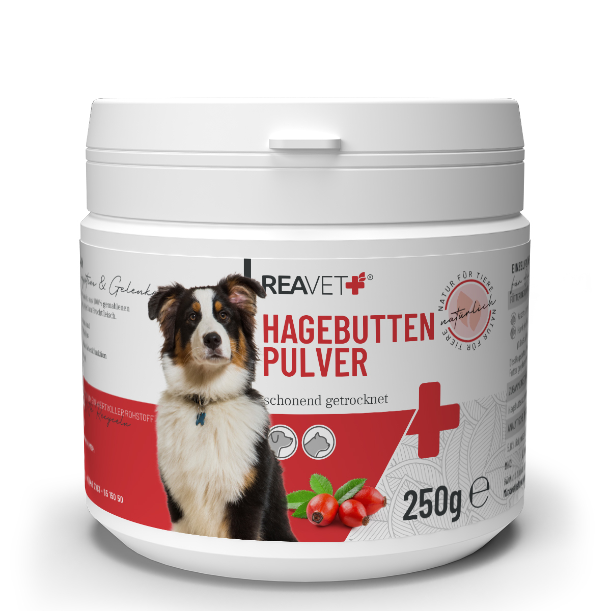 REAVET Ergänzungsfutter & Aufzucht REAVET Hagebuttenpulver 250g