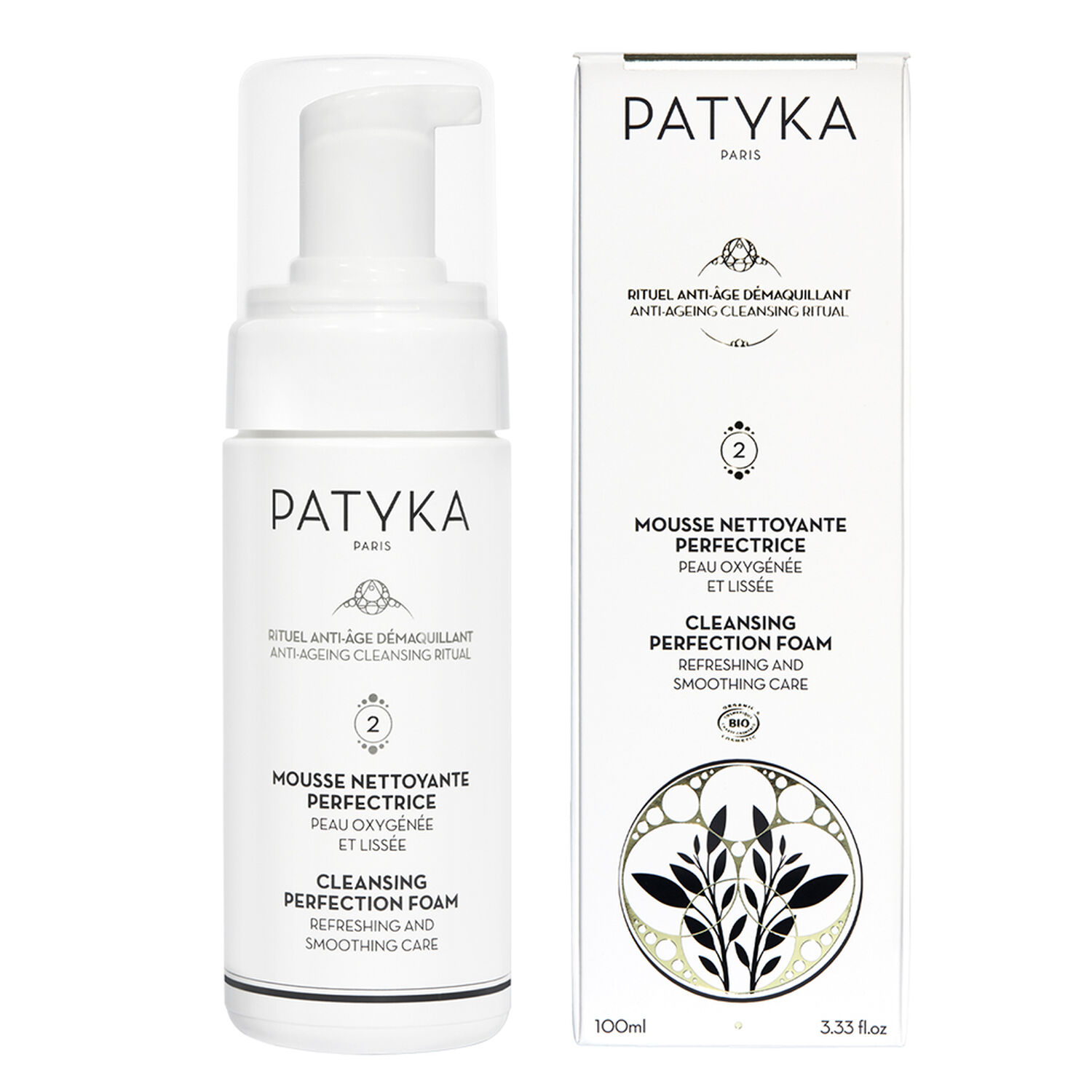 Patyka Rituel Démaquillant Mousse Nettoyante Perfectrice