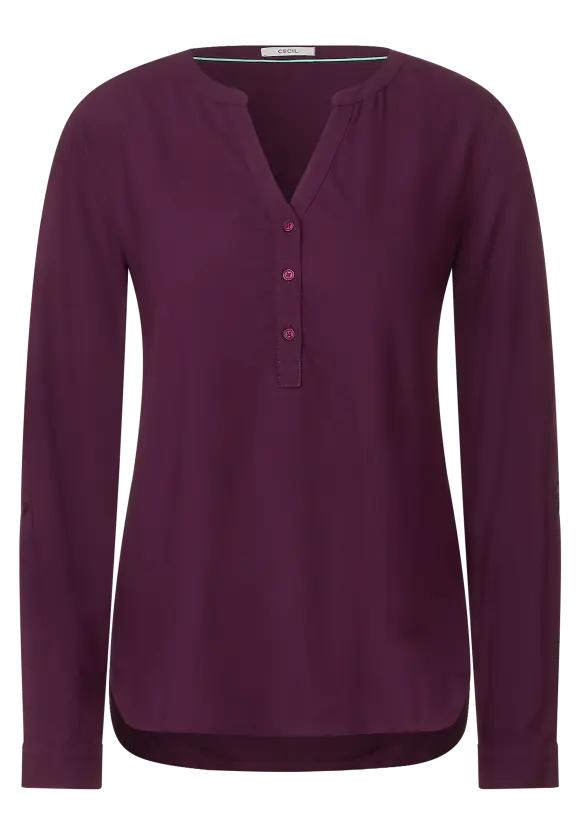 CECIL Bluse in Unifarbe