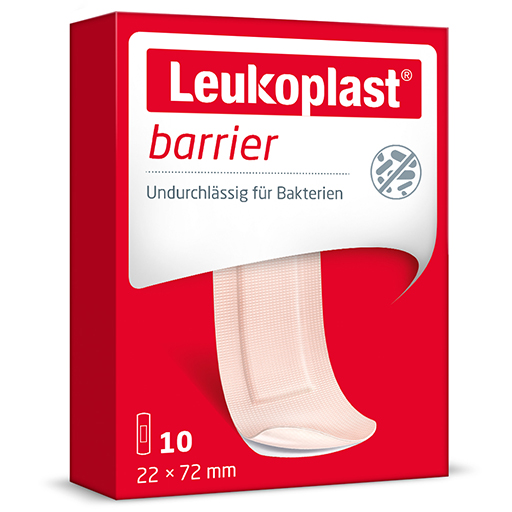 LEUKOPLAST barrier Strips 22x72 mm  10 St  Pflaster