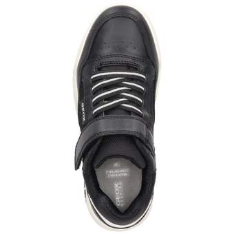 Geox J Perth Boy Sneaker in schwarz