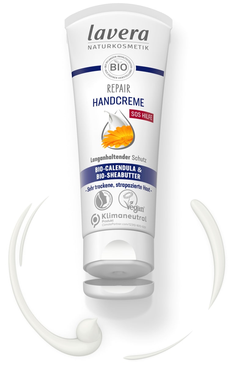 Handcreme Repair SOS Hilfe mit Bio Calendula & Bio Sheabutter, 75 ml