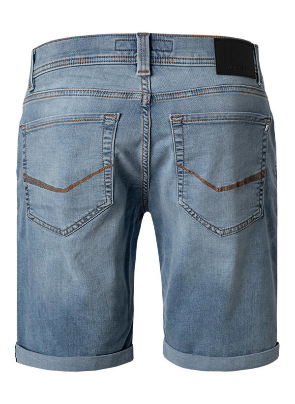 Pierre Cardin, Jeansshorts, Modern Fit, Baumwoll-Stretch, blau
