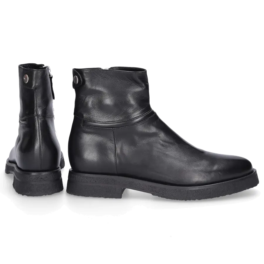 Pomme D`OR - Stiefeletten 2781 Glattleder - schwarz