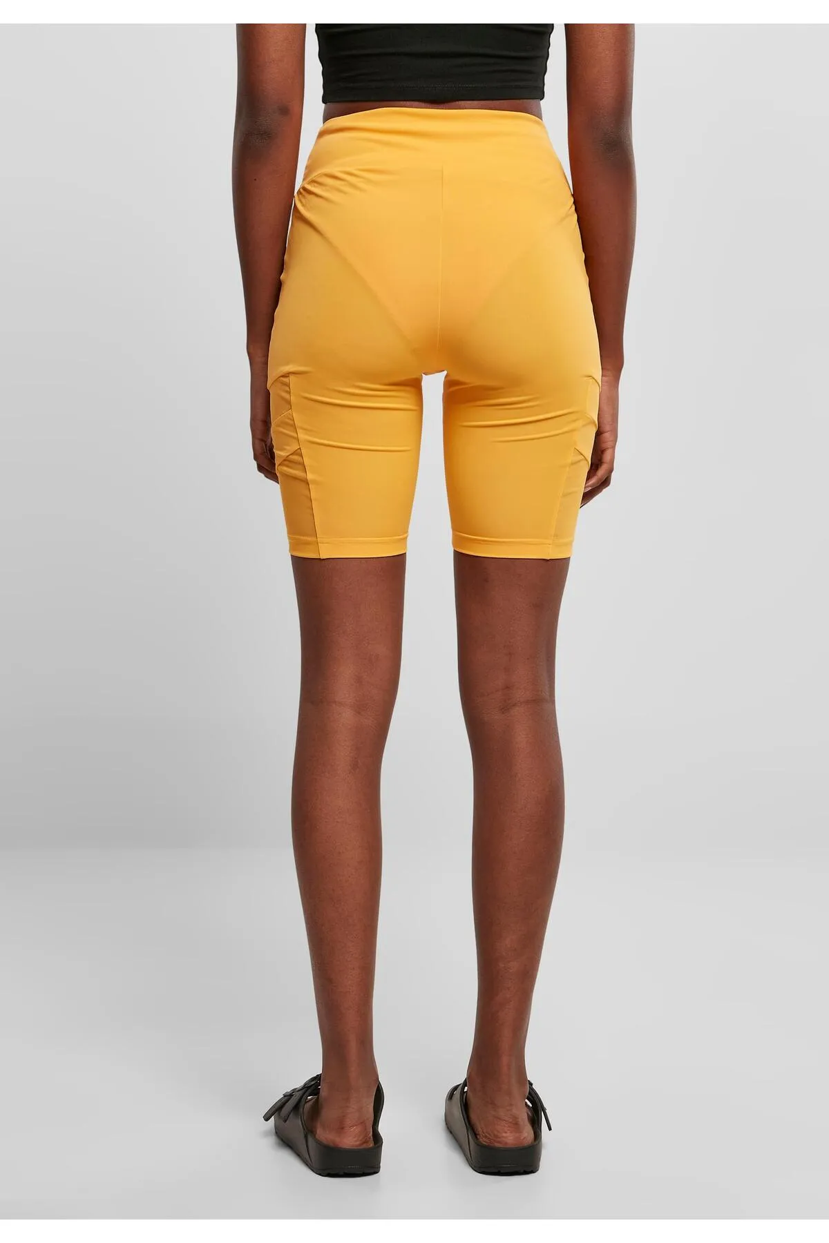 Urban Classics  Damen Ladies High Waist Tech Mesh Cycle Shorts
