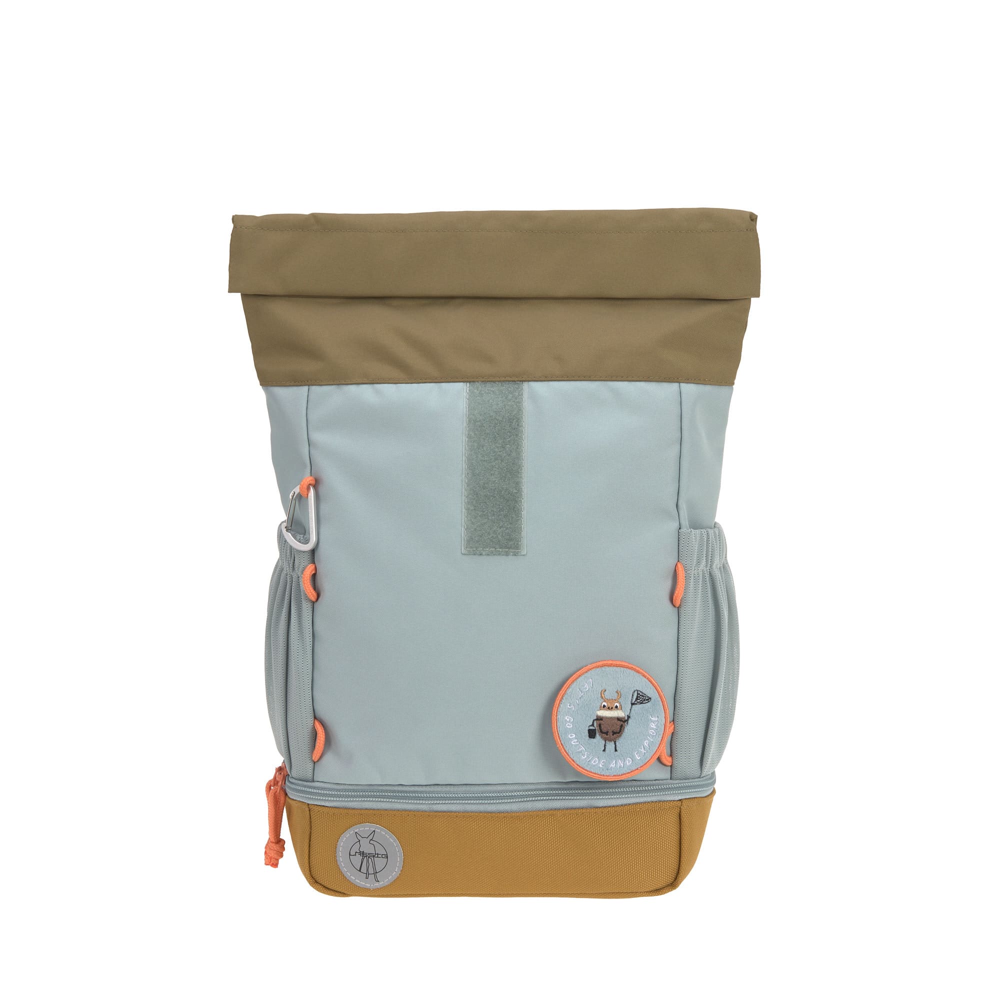Kindergartenrucksack Rolltop - Nature, Hellblau