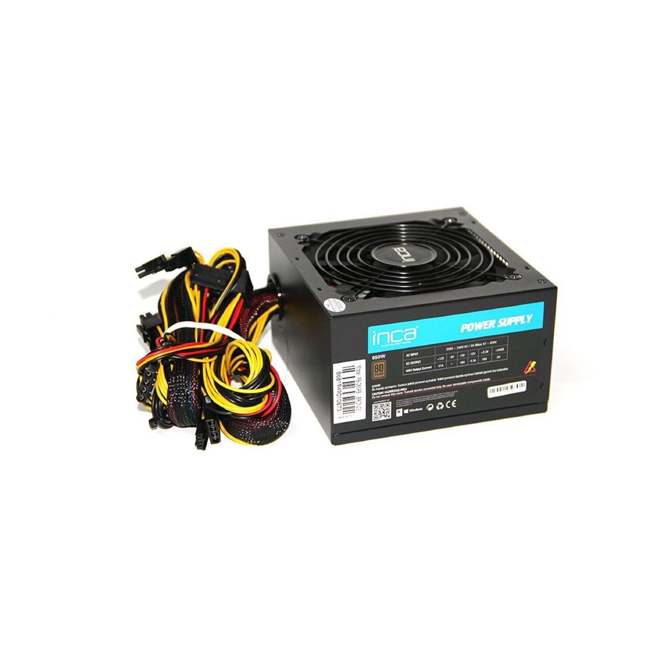 Inca IPS-650 80  BRONZE Netzteil für den PC 650W Leistung