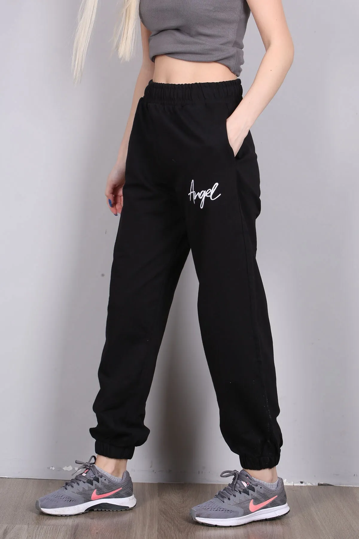 Madmext  Schwarzer Mad Girls-Trainingsanzug für Damen MG817