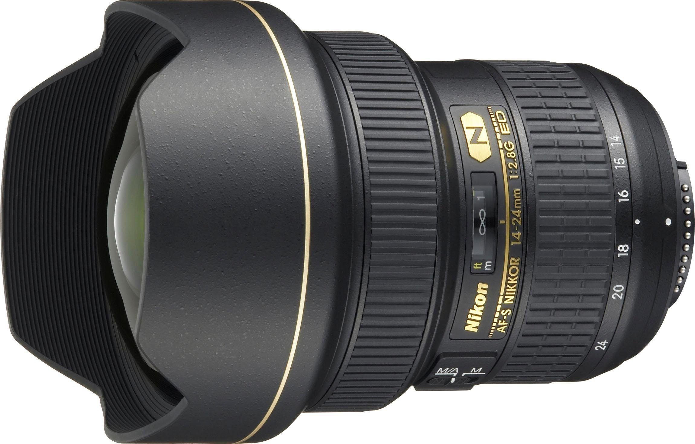 Nikon AF-S NIKKOR 14-24 mm 1:2.8G ED Objektiv, (CL-M3)
