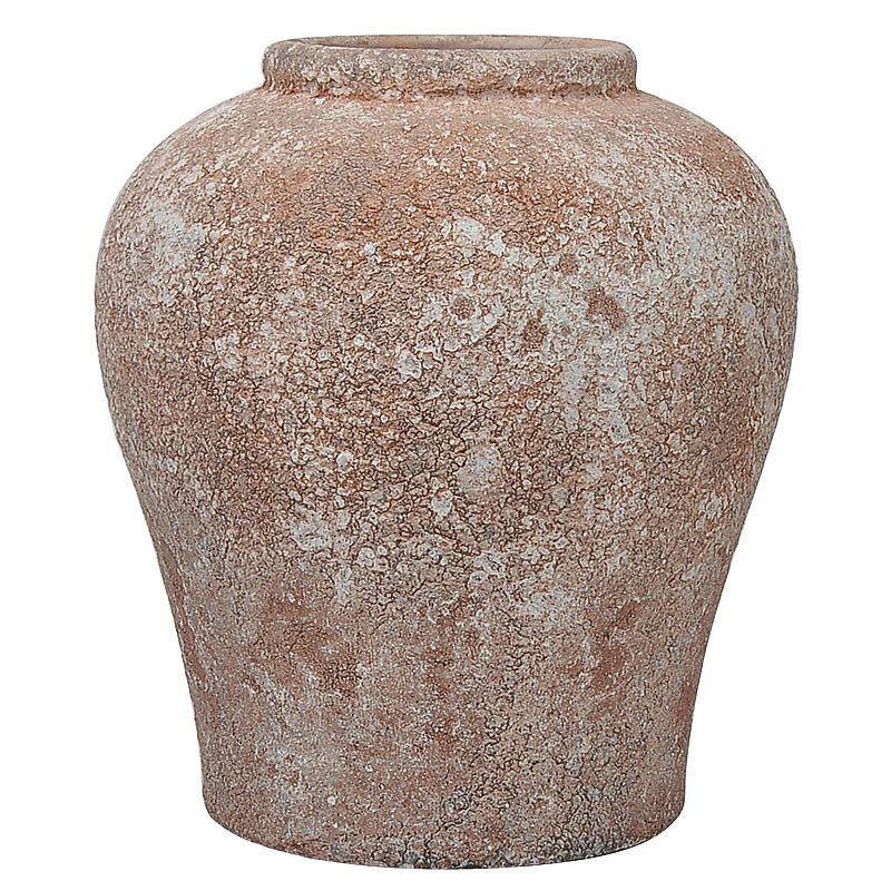 Home Vase/krukke 24,3x27 cm terracotta rustikk