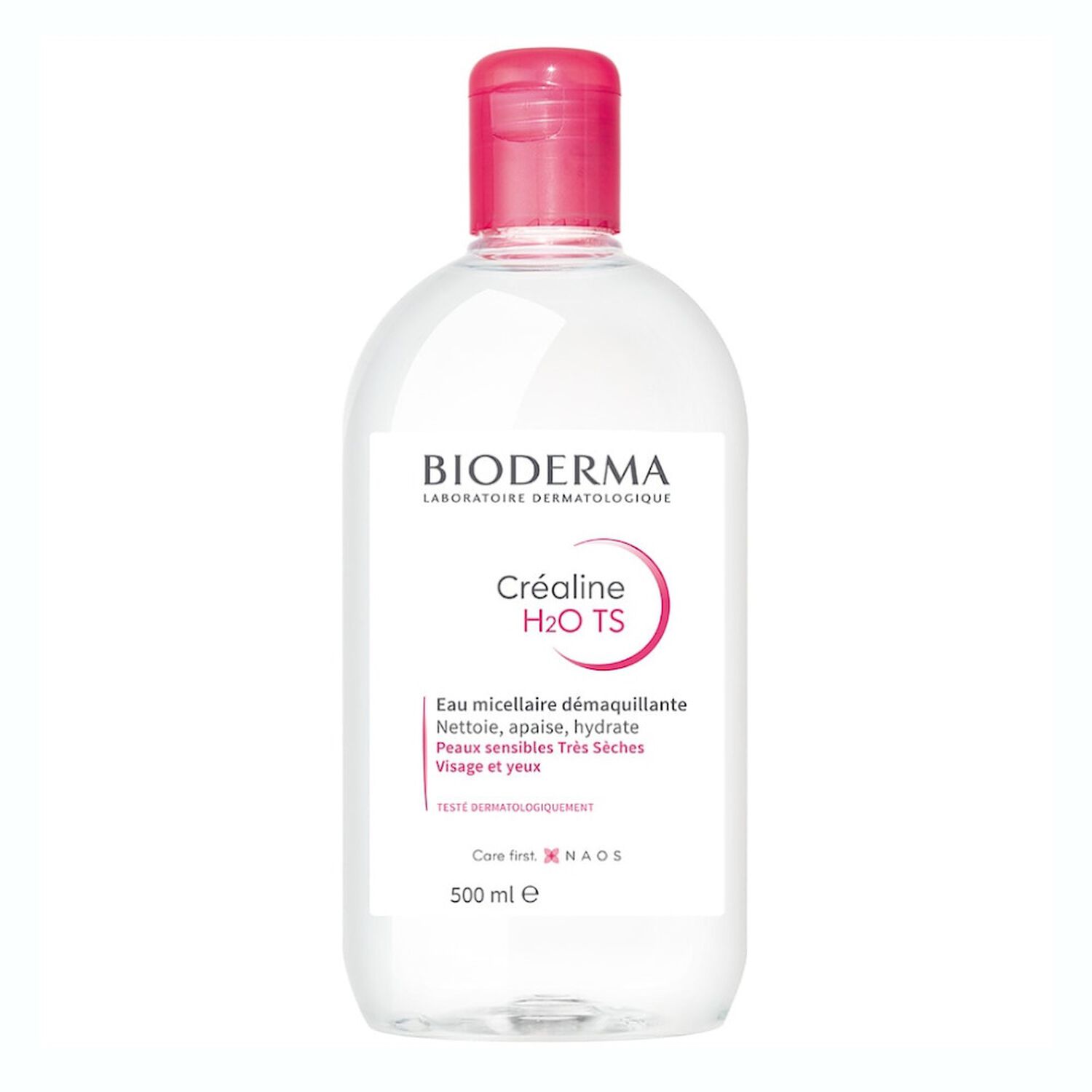 Bioderma Créaline H2o TS Eau Micellaire Démaquillante 500 ml