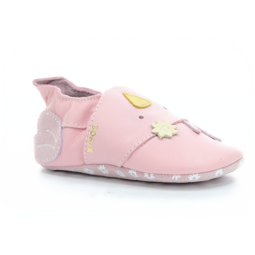 Bobux Chickie Blossom (Soft Sole) Krabbelschuhe