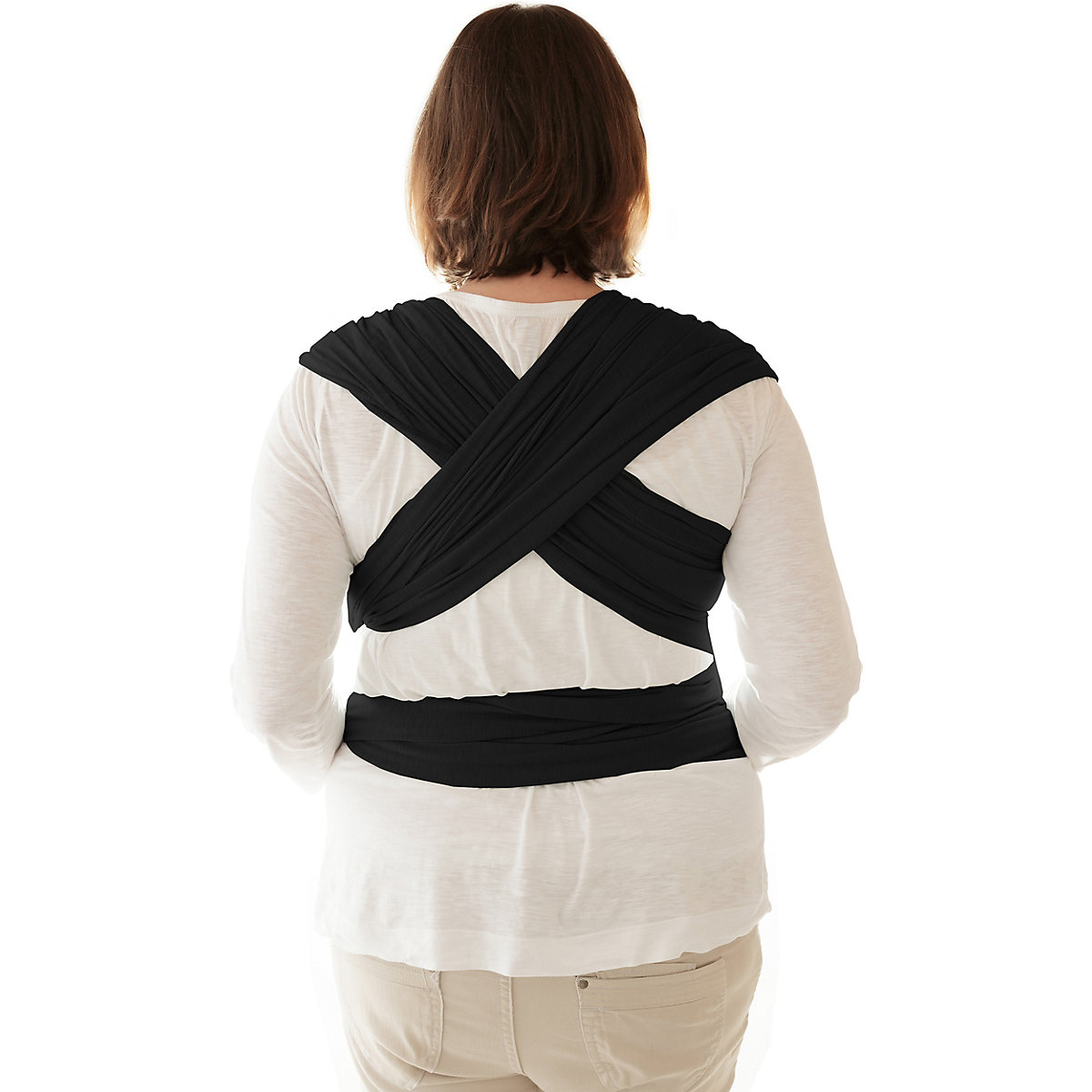 Tragetuch sling, black