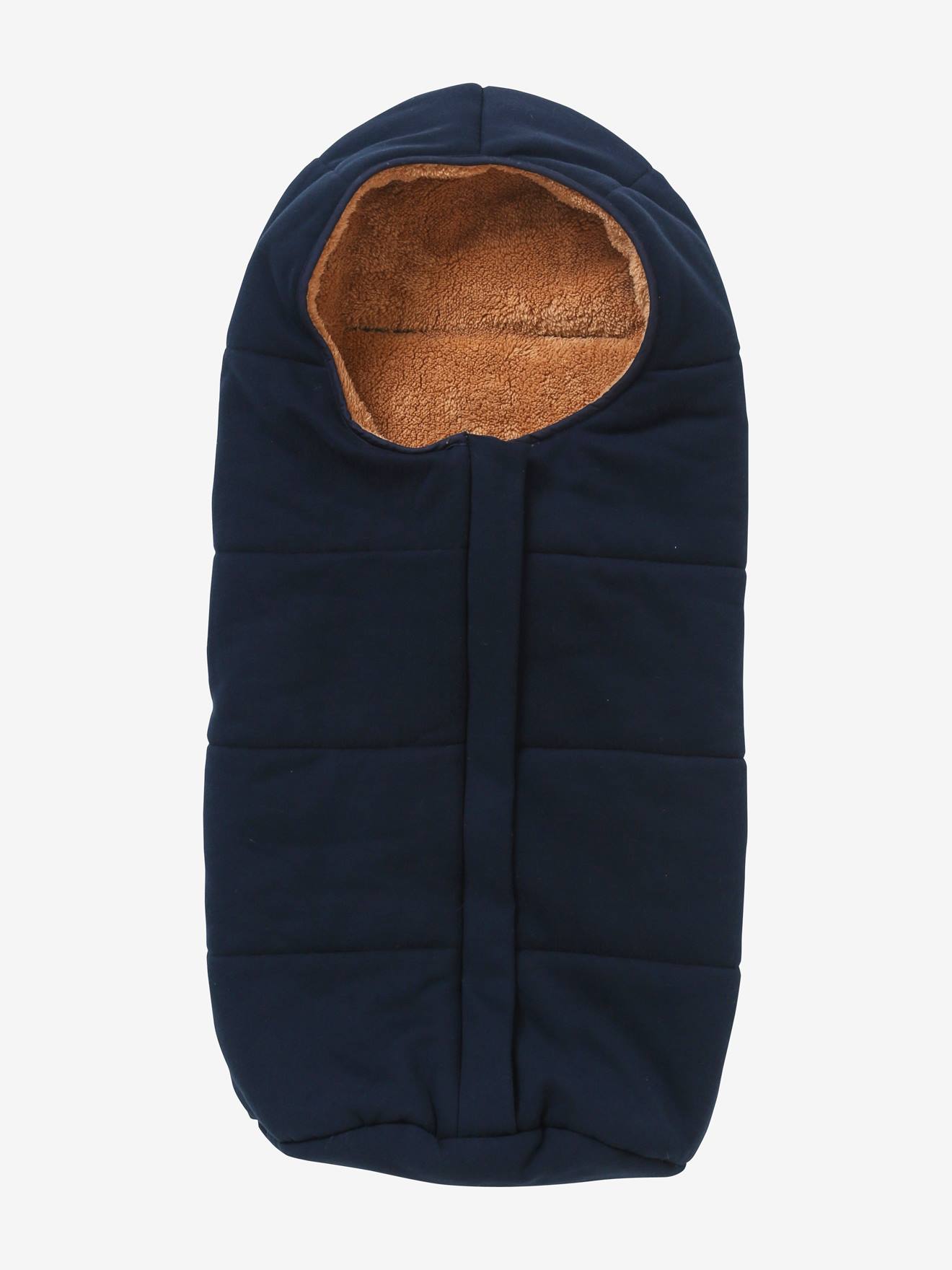 Vertbaudet Sweat-Fußsack für Kinderwagen Oeko-Tex - nachtblau